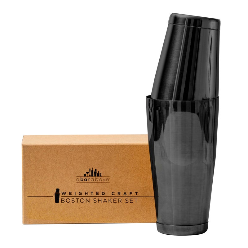 A Bar Above Professional Boston Shakers Set  18oz and 28oz  Weighted Cocktail Shaker Set  for Bartenders  Pro Bar Shaker  Made from Premium Stainless Steel 304 - Image 1